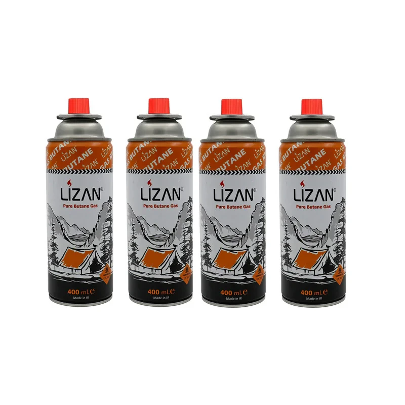 کپسول گاز سفری 220 گرمی لیزن مدل کمپینگ بسته 4 عددی