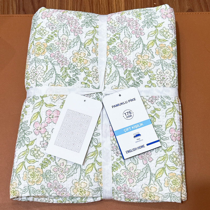 روتختی دو نفره انگلیش هوم مدل Spring Garden-cift سایز 220x200 سانتی‌متر