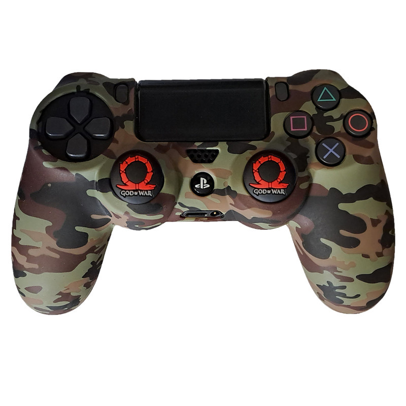 محافظ دسته پلی استیشن 4 مدل Army PS4144 به همراه روکش آنالوگ