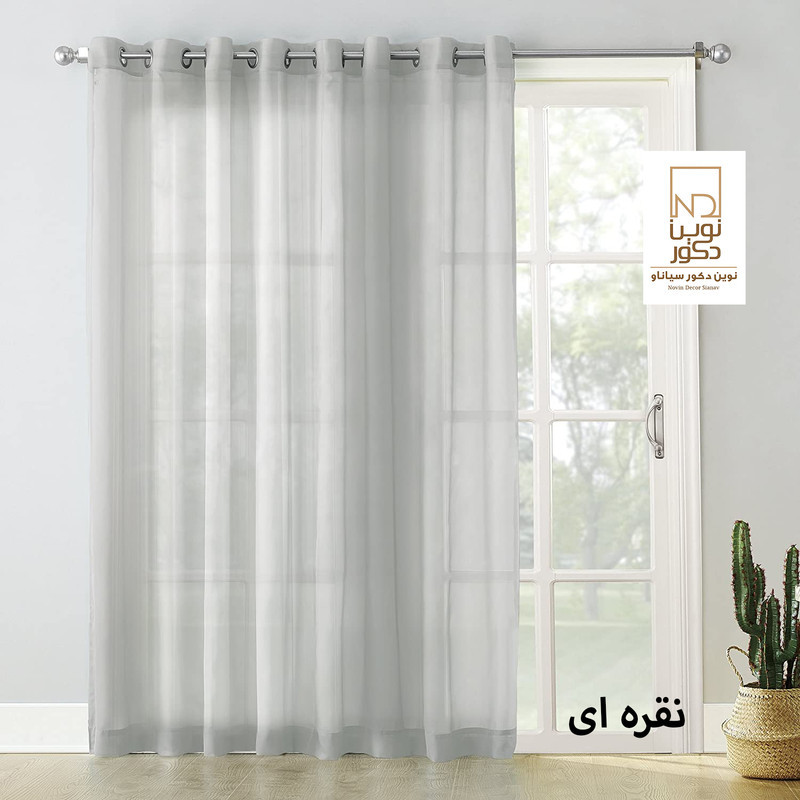 پرده نوین دکور سیاناو مدل ND3300  سایز 300x280 سانتی‌متر