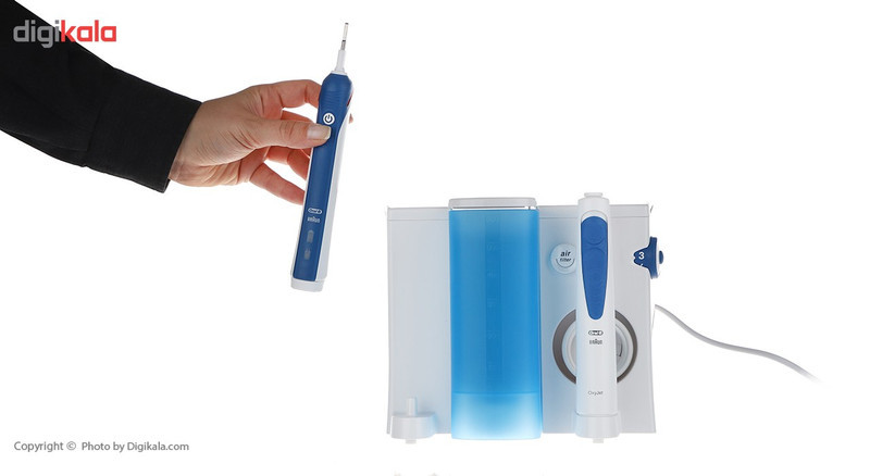 مسواک برقی اورال-بی مدل Oxyjet OC20.535.3X بسته 2 عددی