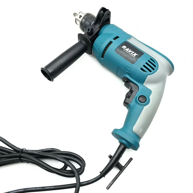 دریل چکشی برقی سه نظام 13 میلی متری 600 وات راویکس مدل RX-6617 مجموعه 30 عددی