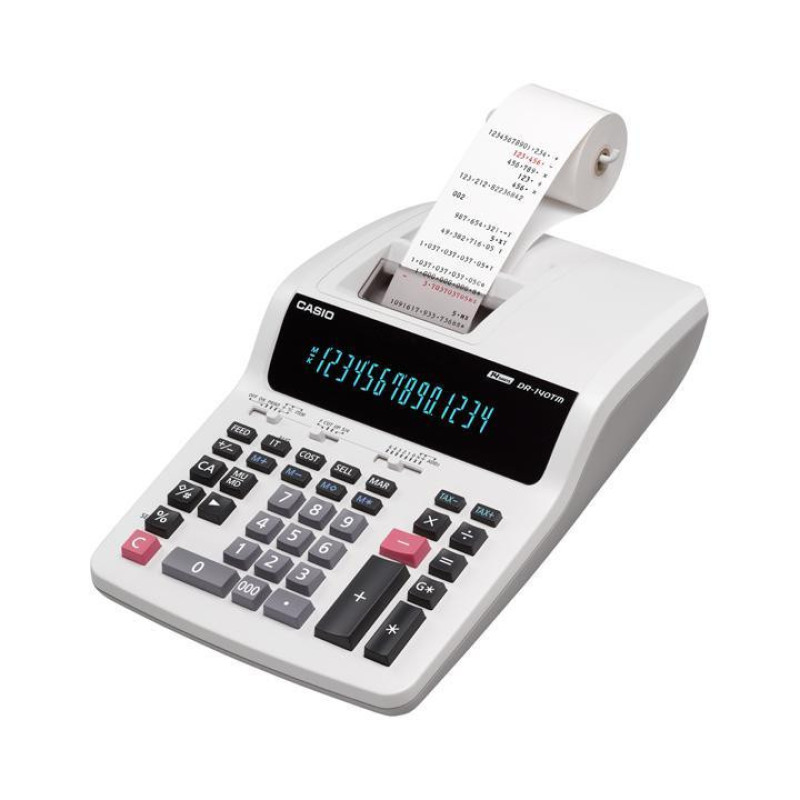 ماشین حساب کاسیو مدل DR-140TM