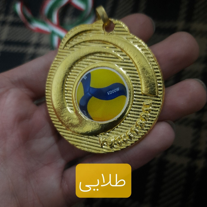 مدال قهرمانی مدل والیبال