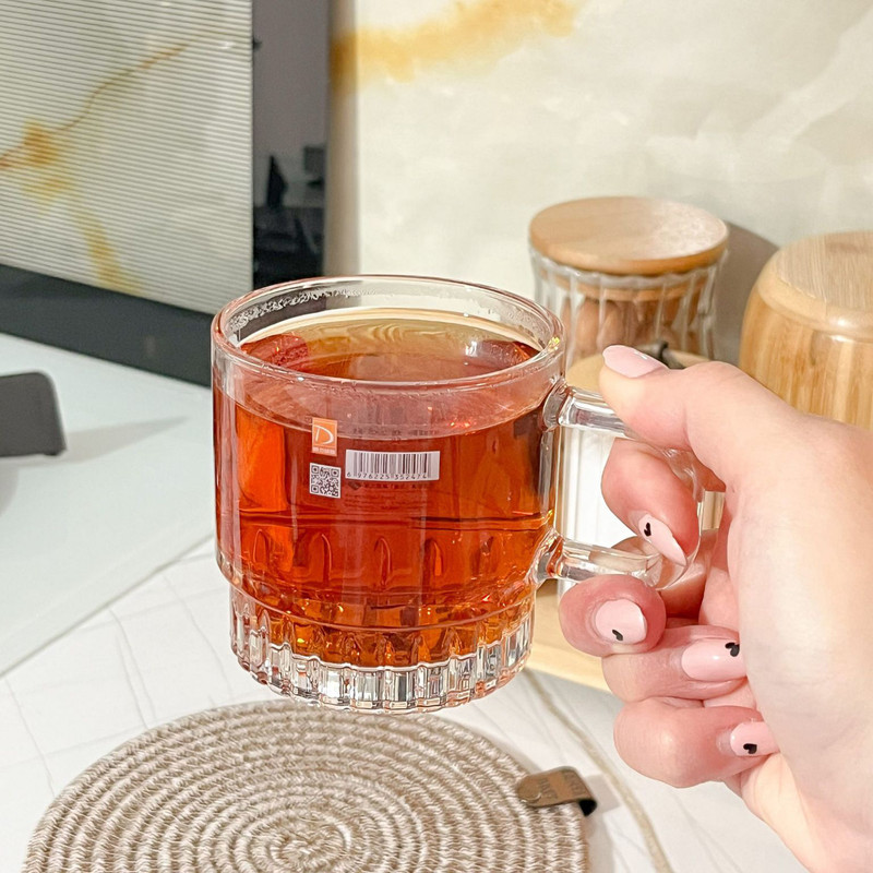 ست فنجان و نعلبکی 12 پارچه مناسب برای 6 نفر دلی مدل Tea and coffee