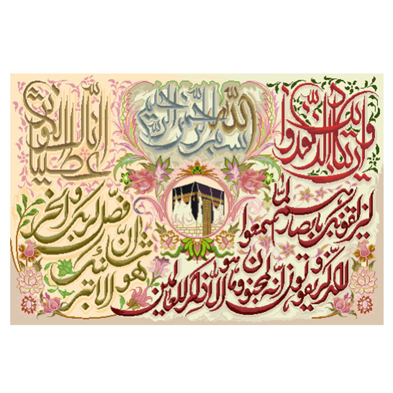 نخ و نقشه تابلوفرش مدل 2235