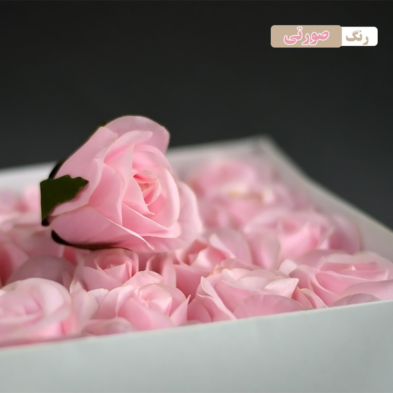 گل مصنوعی مدل سرگل رز بسته ده عددی