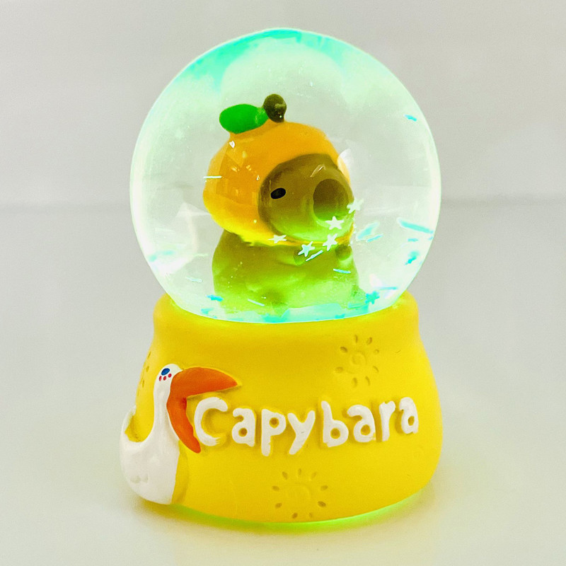 گوی چراغ‌دار مدل مینی Capybara طرح کوالا هویج عاشق کد C1623.15