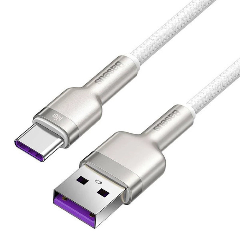 کابل تبدیل USB به USB-C بیسوس مدل CAKF000201 66W طول 2 متر