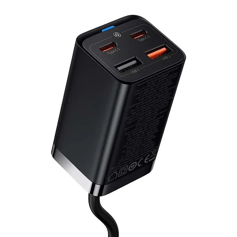شارژر رومیزی باسئوس مدل Desktop Fast 65W به همراه کابل USB-C