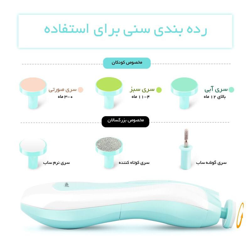ست ناخن گیر کودک مدل VL-H2