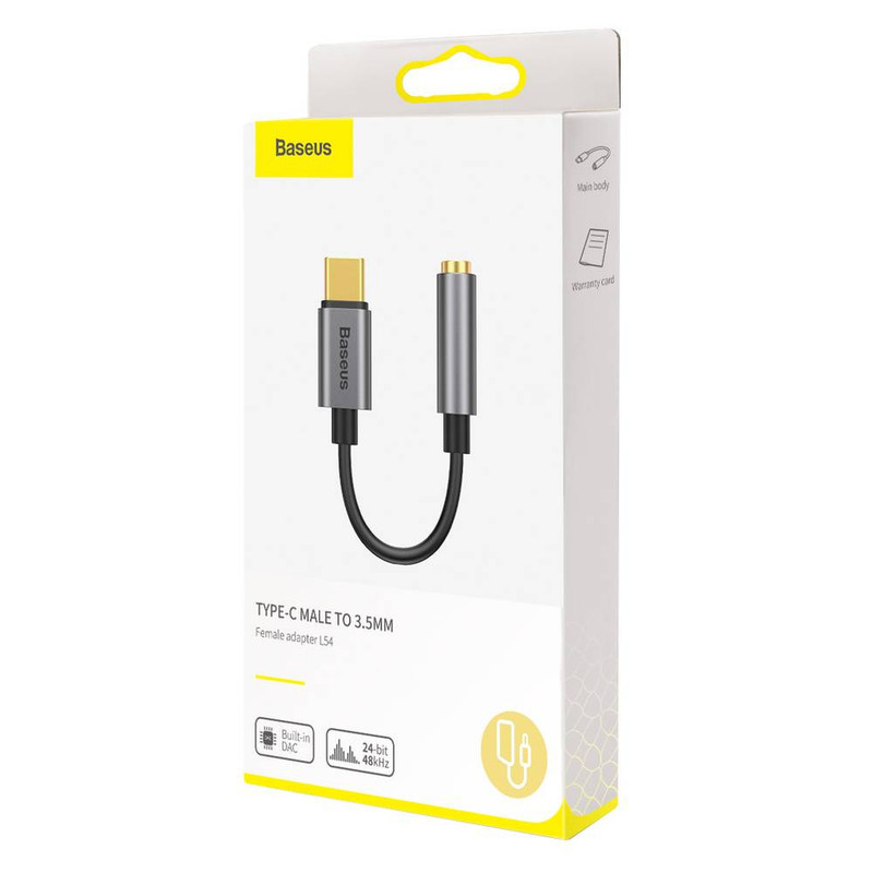 مبدل USB-C به AUX باسئوس مدل CATL54-0G