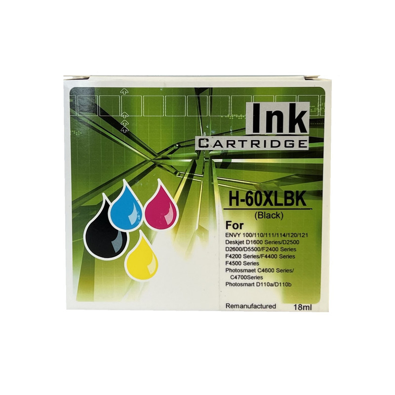 کارتریج پرینتر مشکی مدل HP-60XL