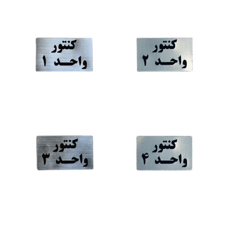 تابلو نشانگر طرح شماره کنتور مدل A8797مجموعه ۴ عددی