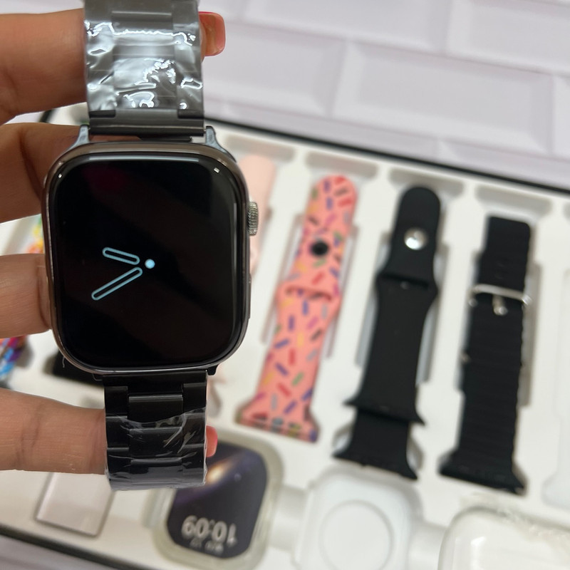 ساعت هوشمند رموجت مدل i30 Pro max به همراه هدفون بلوتوثی