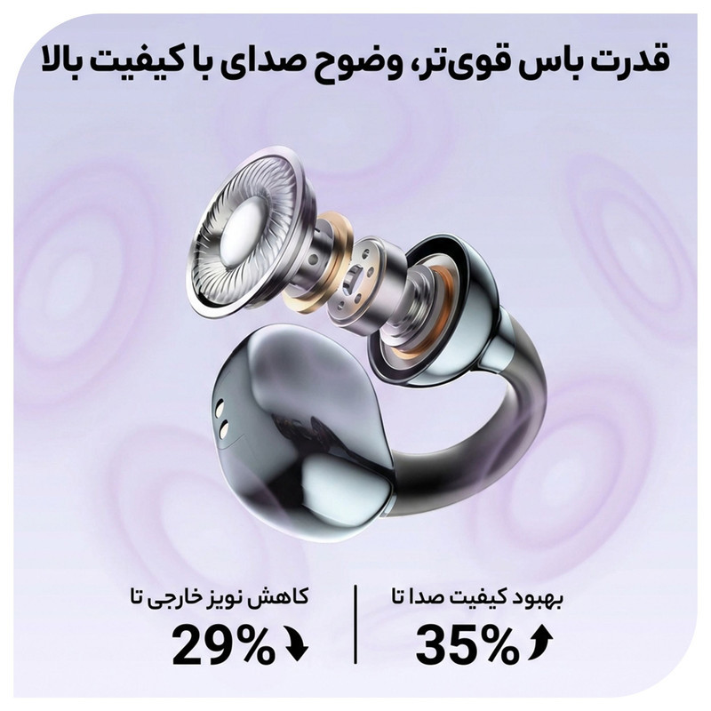 هدفون بلوتوثی القایی نوکسو مدل TN‑10 OWS