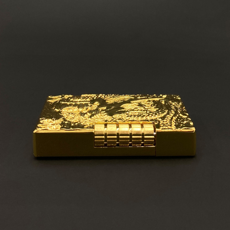 فندک گازی مدل چرخ بغل طرح اژدها کد DKD-1981