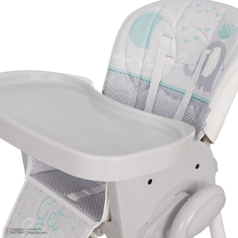 صندلی غذاخوری کودک زویه مدل فیل و قلب کد Z112