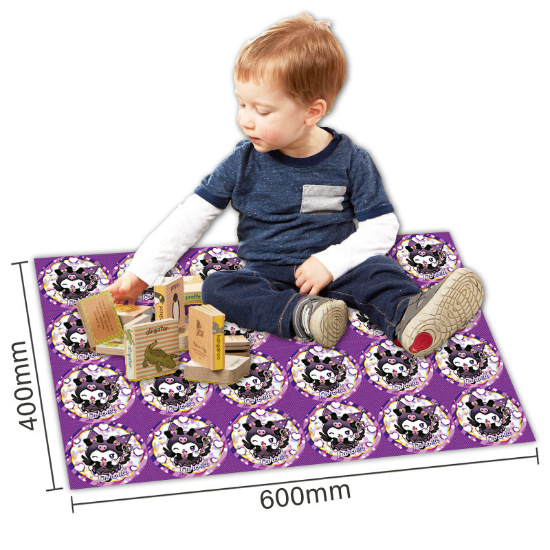 سفره 1 نفره رومادون مدل PVC طرح کرومی کد Cm40×60-single