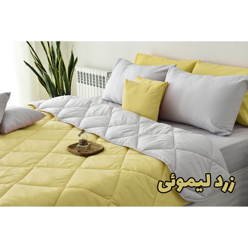 سرویس خواب بومرنگ مدل NewPlain یکنفره 4 تکه