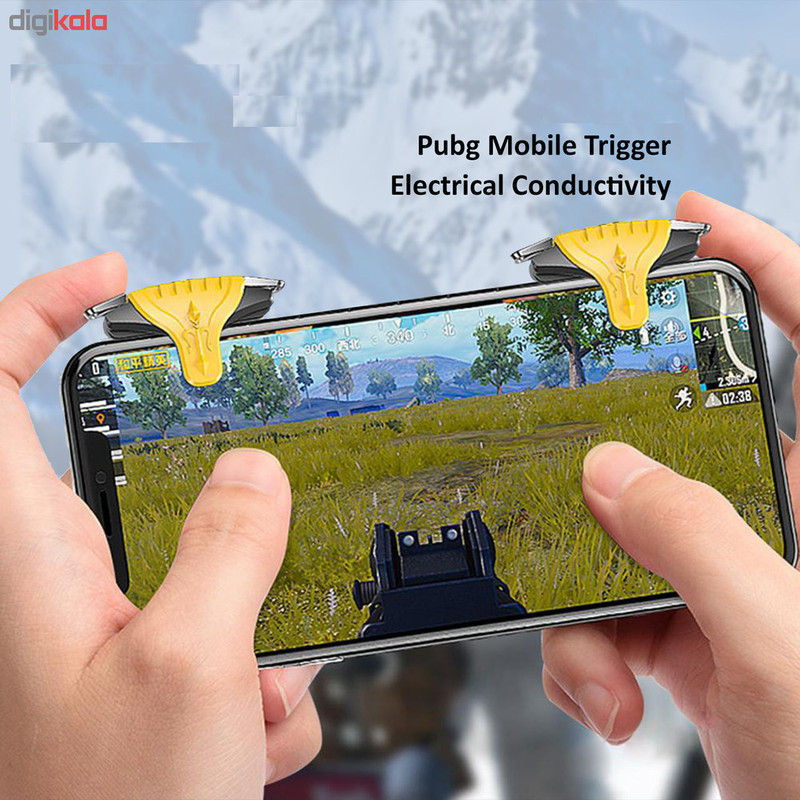 دسته بازی Pubg مدل MI6 به همراه آستین کنترل کننده انگشت