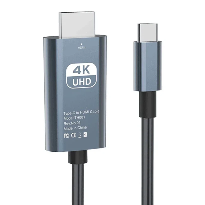 کابل تبدیل HDMI به USB-C هارمن مدل TH001 به طول 2 متر