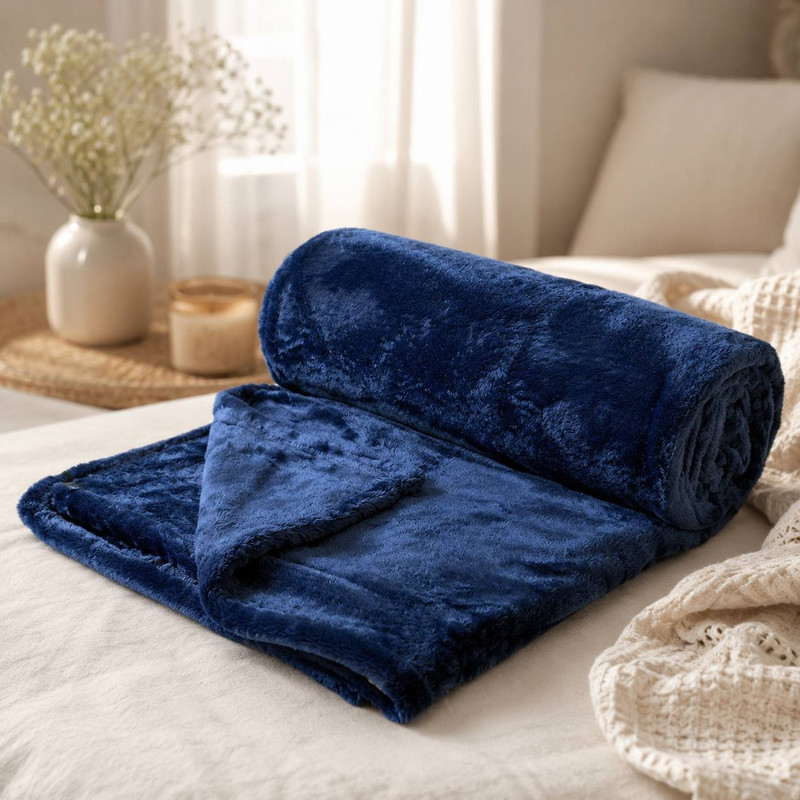 پتو مسافرتی 2 نفره مدل LIVA سایز 220x200 سانتی‌متر