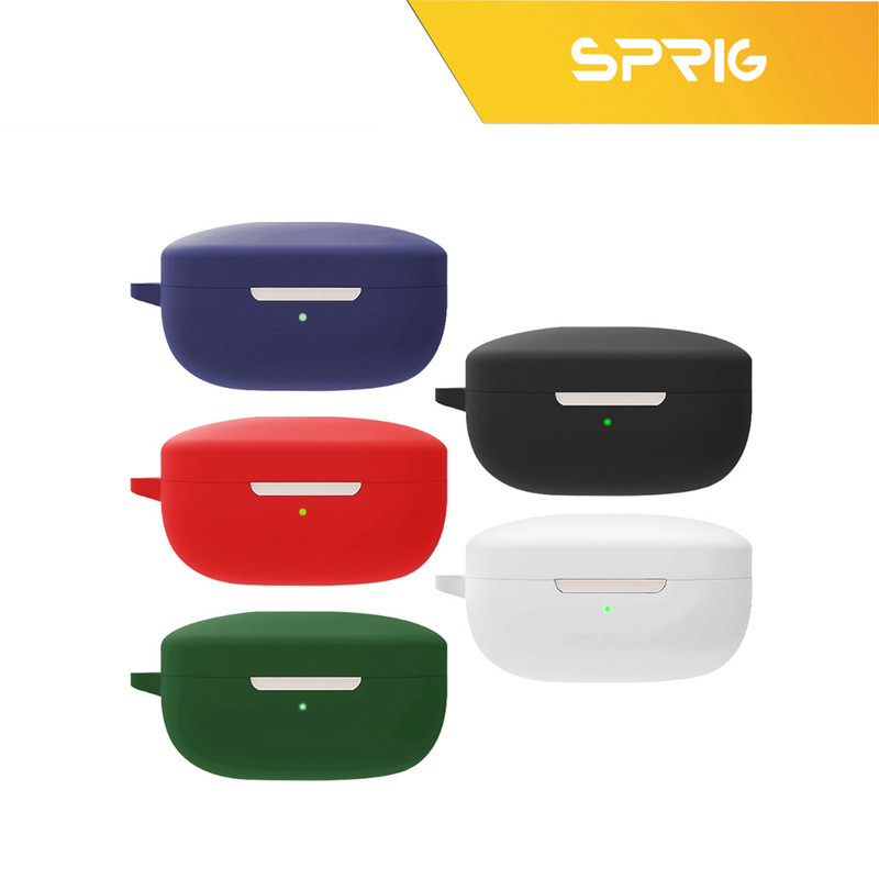 کاور اسپریگ مدل Silicon-SPG مناسب برای کیس هدفون بی سیم کیو سی وای Melobuds ANC