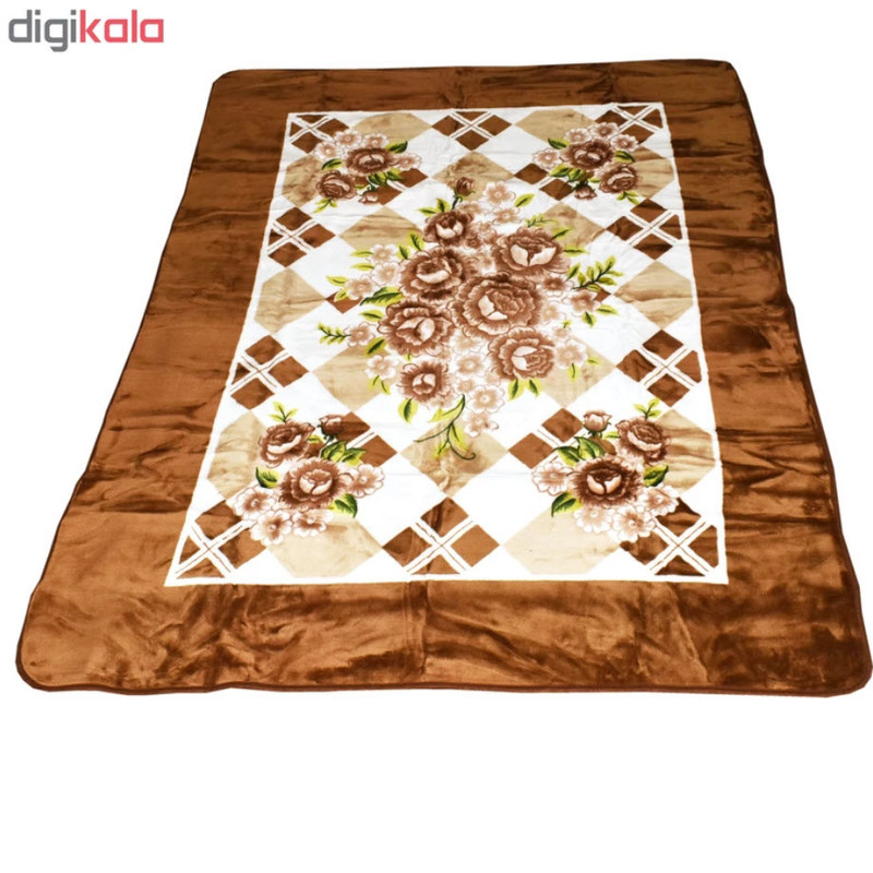 پتو دو نفره گلبافت مدل برترکد127 سایز 220x240 سانتی‌متر