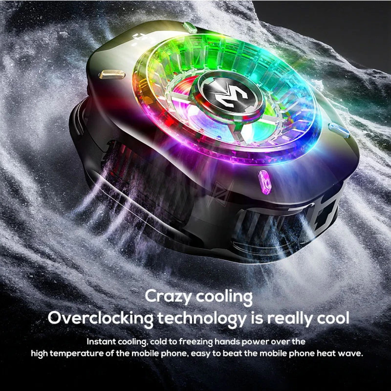 خنک کننده گوشی موبایل ممو مدل CX10 RGB PRO