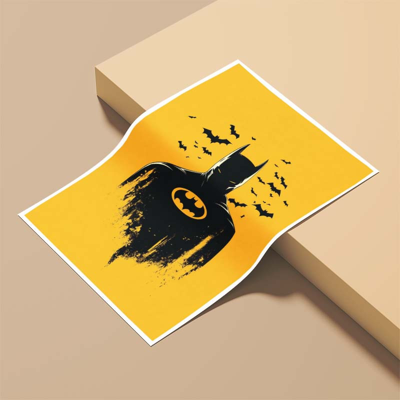 پوستر کارنيکا طرح بتمن Batman کد 71181 مجموعه 8 عددی
