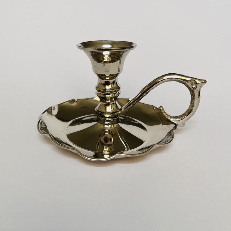 شمعدان مسی مدل لب چین کد ZH417.1