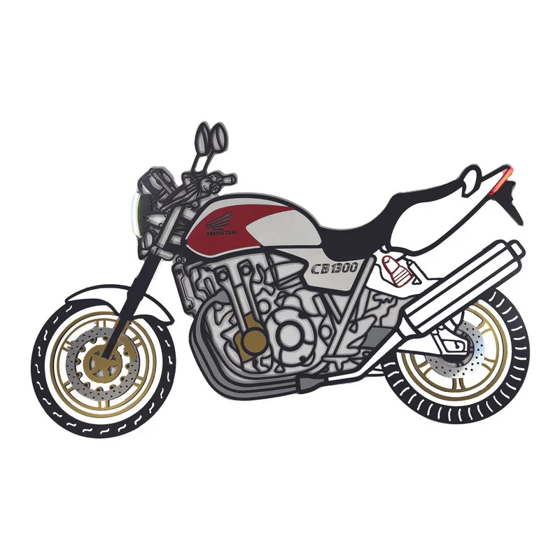 چراغ نئون طرح موتور cb1300