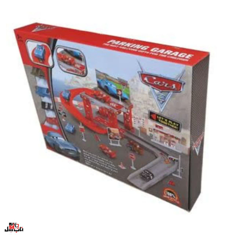 کیت ماشین ناب سل مدل پارکینگ طبقاتی مک کویین McQueen parking lot