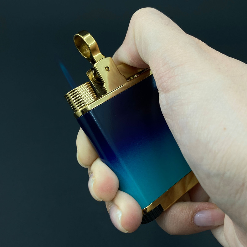 فندک  مدل دکمه ای طرح گردینت کد DKD-1368
