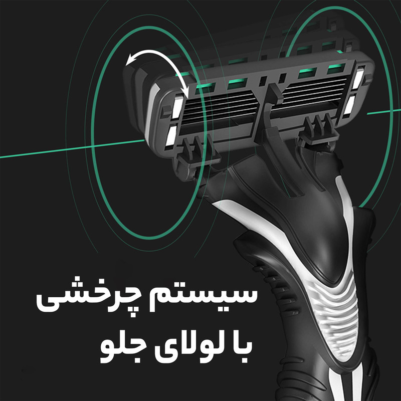 خودتراش دورکو مدل 6blade-vit E-Aloe Vera تحت لیسانس
