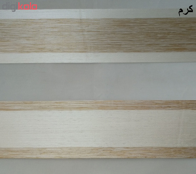 پرده زبرا زیو کد 201924 سایز 180 × 200 سانتی‌ متر