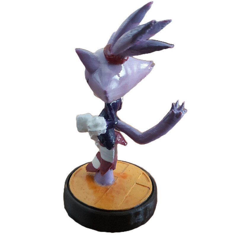 فیگور طرح سونیک مدل Blaze Amiibo ارتفاع 12 سانتی‌متر