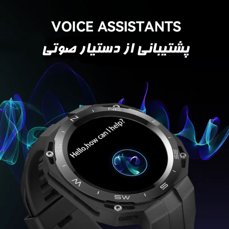 ساعت هوشمند مدل HW3 Cyber-Flicker Case