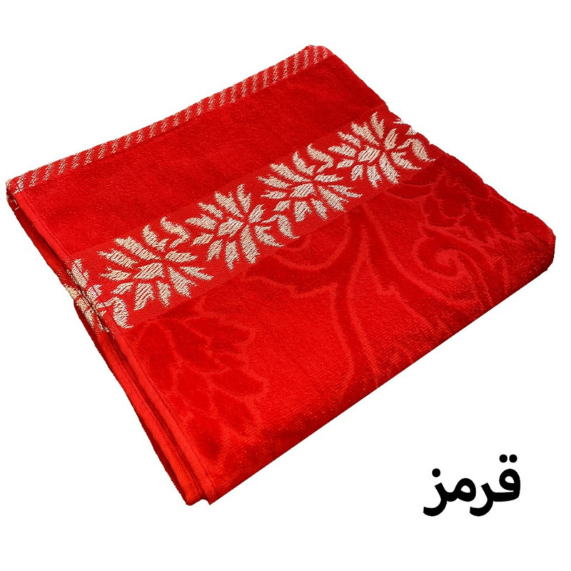 حوله استخری هنرمند مدل ابریشمی سایز 70×135 سانتی متر