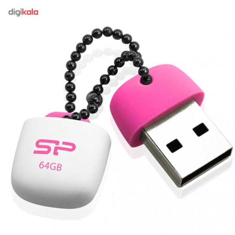 فلش مموری سیلیکون پاور مدل Touch T07 ظرفیت 64 گیگابایت با رابط USB