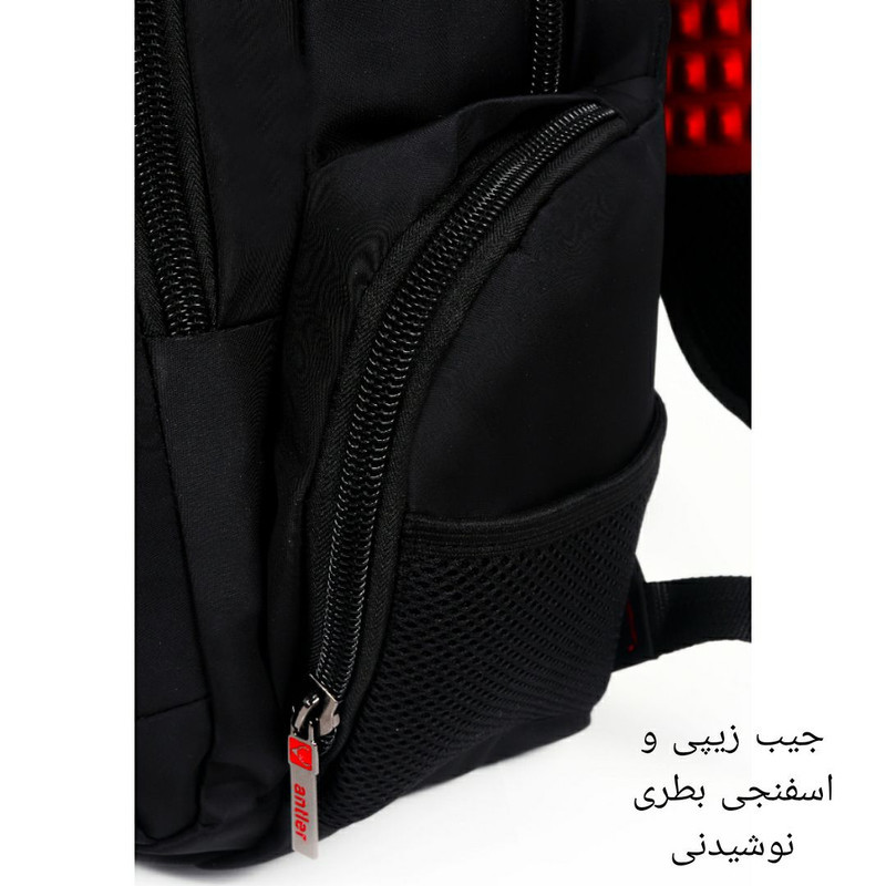 کوله پشتی لپ تاپ مدل Koo-ANTmstf مناسب برای لپ تاپ 15 تا 17 اینچی
