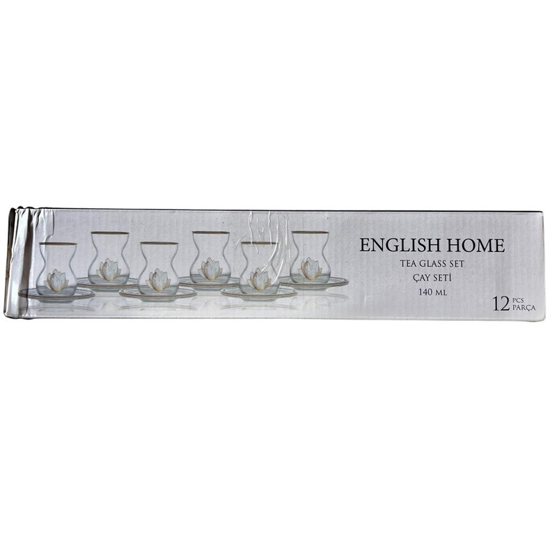 سرویس چای خوری 12 پارچه 6 نفره انگلیش هوم مدل Magnolia
