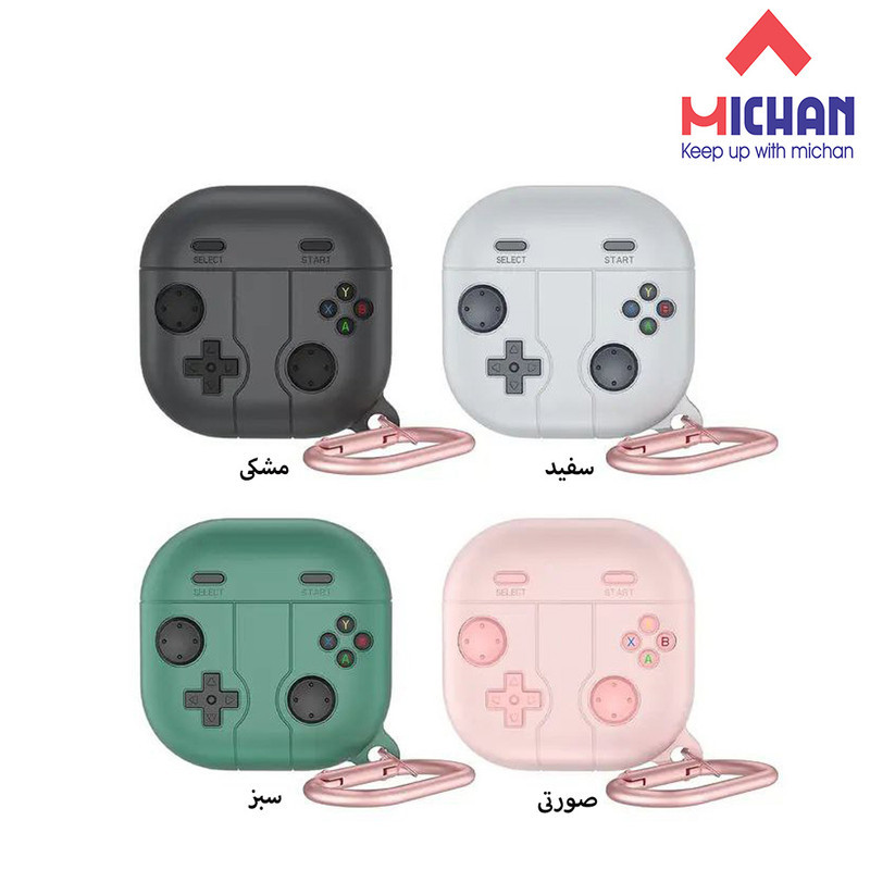 کاور میچان مدل Gamepad مناسب برای کیس Galaxy Buds Buds proBuds 2Buds 2 pro