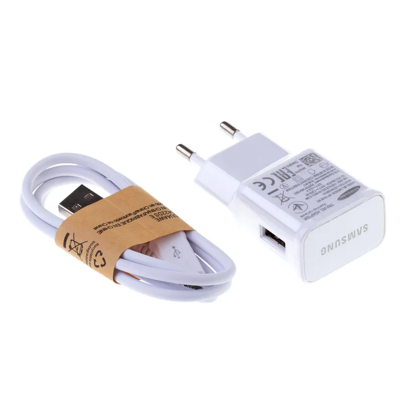 شارژر دیواری مدل u9 به همراه کابل microUSB طول ۱ متر