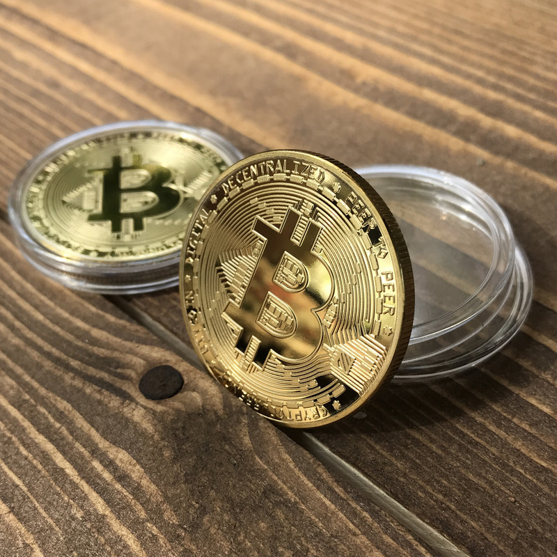دکوری مدل نماد بیت کوین BTC