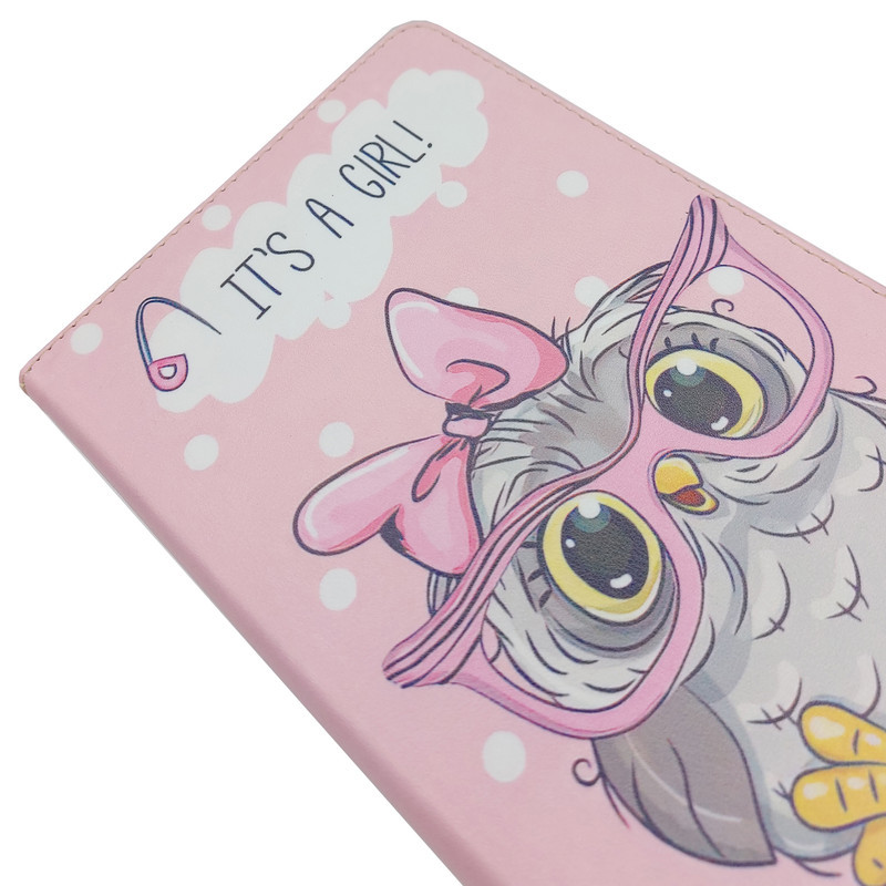 کیف کلاسوری طرح دخترانه جغد فانتزی کد TB304 مناسب برای تبلت سامسونگ Galaxy Tab A8 10.5  X200  X205