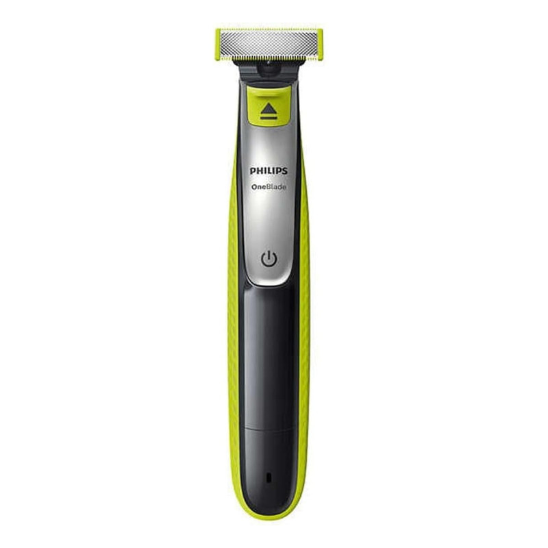 ماشین اصلاح موی صورت و بدن شارژی فیلیپس مدل QP283460 با فناوری OneBlade، ضد آب، تیغه استیل ضد زنگ، خط زن و حجم زن، همراه با 2 تیغه یدک، شارژ 240 دقیقه و زمان استفاده 60 دقیقه