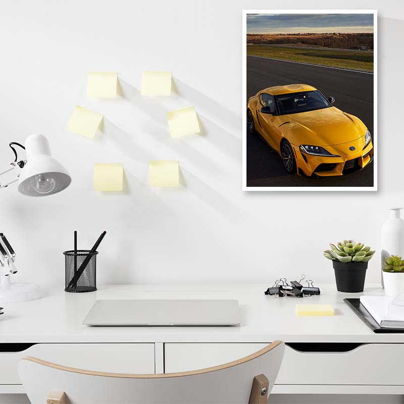 پوستر کارنيکا طرح تویوتا سوپرا Toyota Supra کد 46842 مجموعه 8 عددی