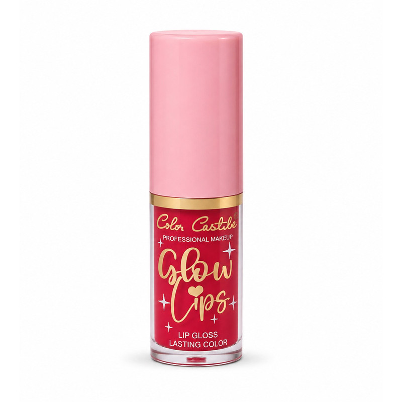 رژ لب مایع براق کالر کستل مدل Glow شماره 04